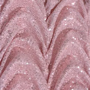 Pink Lily Holiday Vibes Sequin Ruched‎ V Neck Long Sleeve Mini Dress Size S thumbnail 6