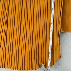 ASOS Yellow Pleated Maxi Skirt thumbnail 11