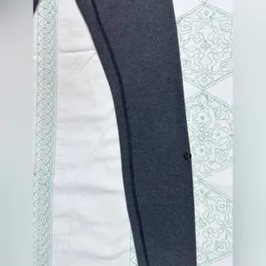 Lululemon Vintage Wunder Under Pant (Roll Down) - Heathered Black - 2 thumbnail 8