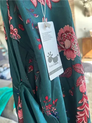 Hera Collection Green Floral Maxi Slip Dress thumbnail 3