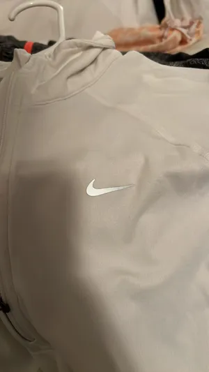 Nike White Athletic Quarter-Zip thumbnail 4