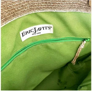 Eric Javits New York Squishee Tote Bag Tan thumbnail 5