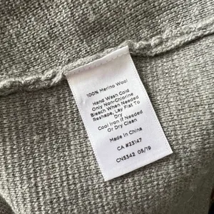 Talbots Sweater Blazer in Merino Wool XP Plus Petite Grey thumbnail 5