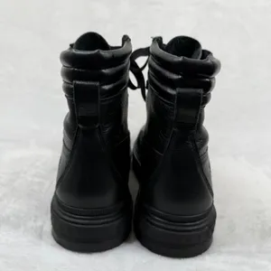 Timberland Ray City 6 Inch Black Leather Combat Boots‎ Womens 8.5 A2JNY ReBOTL thumbnail 7
