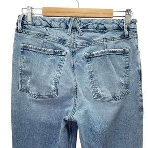 Good American Good Icon Split Inseam Jeans Size 10 / 30 Medium Wash Straight Leg thumbnail 6