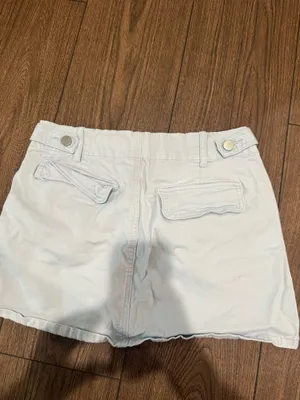 Blue cargo skirt thumbnail 2