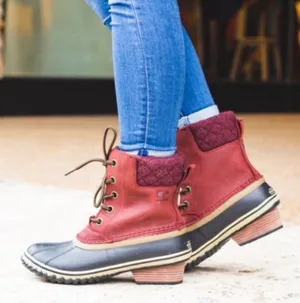 Sorel Women’s Slimpack II Lace Snow Duck Boots thumbnail 1