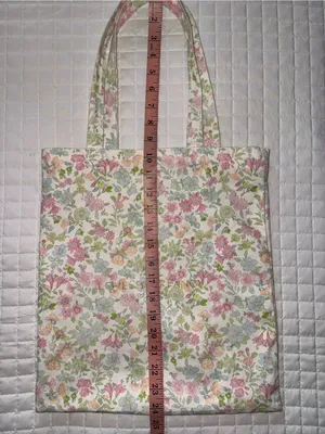 LoveShackFancy Pastel Floral Tote thumbnail 5