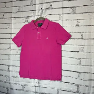 Vintage Lauren Ralph Lauren Classic Pink Polo Shirt Women’s S Preppy Y2K Chic thumbnail 8