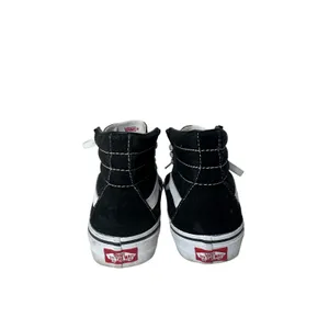 Vans Sk8-Hi High Top Sneakers Black White Mens 4.5 Womens 6.0 Skate Shoes‎ thumbnail 2