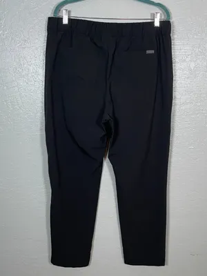 Figs Pro Women XL Black Scrub Trouser Pant Stretch Pockets Straight Leg Medical thumbnail 4