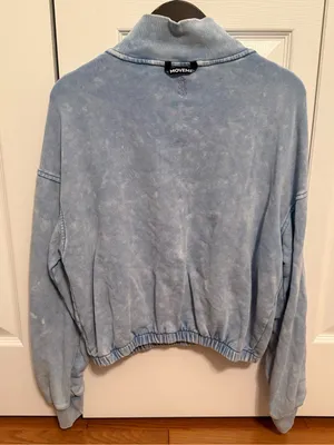 Free People FP Movement Valley Girl Sweatshirt in Cloudy Waters thumbnail 3