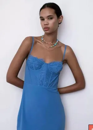 Urban Outfitters Love Bustier Mini Dress thumbnail 2
