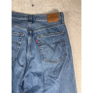 Levi's Premium Big E Ribcage Straight Ankle Jeans 29 Blue High Rise Button Fly thumbnail 10