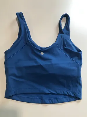 Calia Women's Scoop Neck Support Tank in Cosmic Blue size XS NWT thumbnail 2