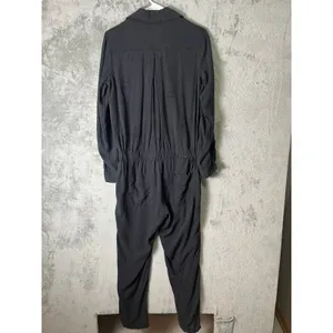 Cloth & Stone Black Utility Jumpsuit Relaxed Tencel Minimalist Casual Chic Small thumbnail 4