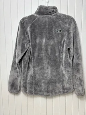 The North Face Women's Gray Plush Full-Zip Teddy Osito fleece Jacket‎ Size M thumbnail 6
