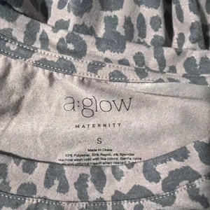 A Glow Maternity Animal Print Mama Love Tshirt thumbnail 8