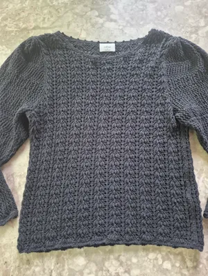 Wilfred aritzia winter Black Sour long sleeve knitted Sweater black size Medium thumbnail 4