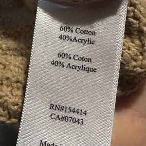 Gemma‎ + Jane tan cardigan knit size m with buttons cotton blend thumbnail 7