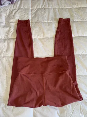 lululemon athletica Rust Red High-Rise Leggings thumbnail 2