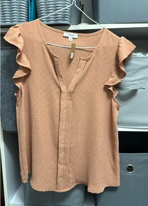 Top blouse Orange Size M thumbnail 1