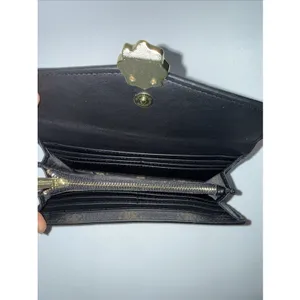 Loungefly Harry Potter HOGWARTS Magical Elements Wallet Black‎ White Gold Bifold thumbnail 4