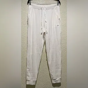 Alo Yoga NWOT Muse Sweatpants Ivory Size L thumbnail 7