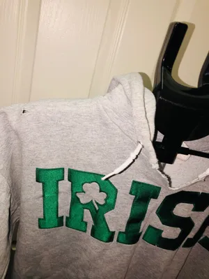 Hoodie Gray Size L thumbnail 3