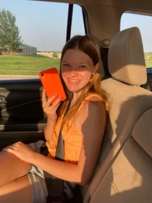 SO Orange Top Tank thumbnail 4