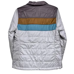 L.L. Bean Mountain Classic Puffer Jacket‎ Taupe Brown/Gray Birch Women's Small thumbnail 2
