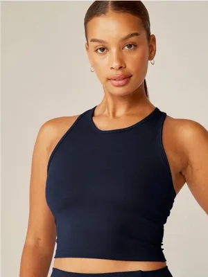 Beyond Yoga matching set of Black Racerback Sports Bra & bike shorts, sizes S XS thumbnail 3