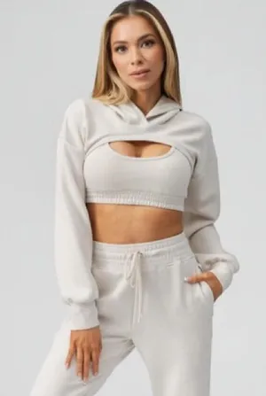 BuffBunny Luxe Bolero Hoodie thumbnail 1