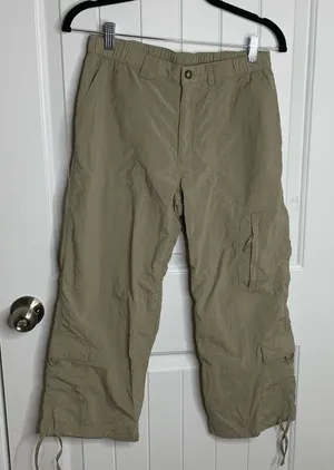 The north‎ face crop cargo pants size small hiking thumbnail 1