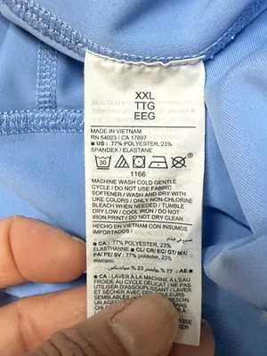 OLD NAVY Active Extra High-Rise Light Blue Powersoft Go-Dry Leggings Size XXL thumbnail 16