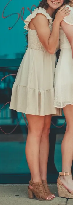 Amazon Beige Dress thumbnail 2