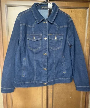 Lucky & Blessed Classic Dark Wash Denim Western Yoke Jacket thumbnail 5