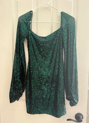 Lucy in the Sky Sequin Dress Mini thumbnail 1