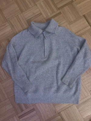 Aerie Knitted Quarter Zip thumbnail 1