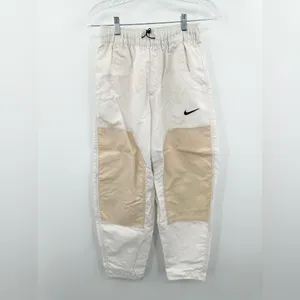 Nike Sportswear Swoosh Woven‎ Pants in Phantom/Sanddrift/Black Size XS thumbnail 2