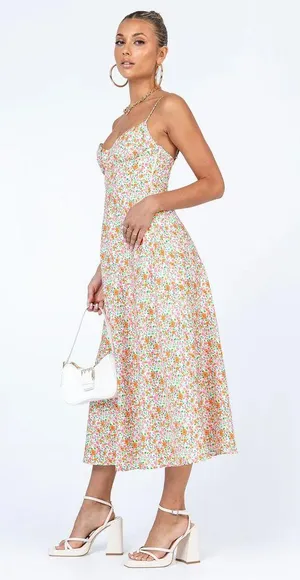 Princess Polly NWT  AMARA MIDI DRESS MULTI thumbnail 4