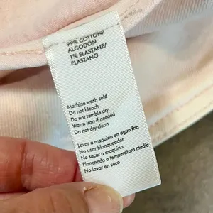 Rebecca Minkoff Light Pink Denim Skort Large thumbnail 7