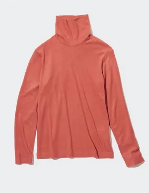 Uniqlo HEATTECH Fleece Turtle Neck Long Sleeve Extra Warm - Small thumbnail 1
