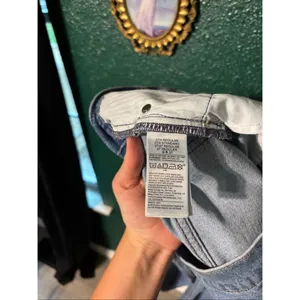 GAP BLUE 90s STRAIGHT LEG Jeans Womens 27/4 Denim Boho Retro thumbnail 4