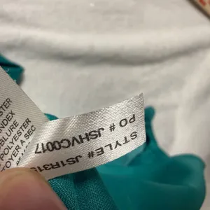 Jessica Simpson 6 Teal Draped Open Back Mini Dress Cocktail Party Wedding Date thumbnail 10