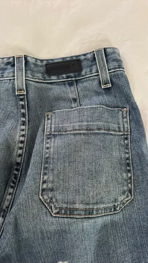 AG Adriano Goldschmied jeans wide leg crop size 25 thumbnail 7
