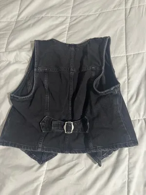 We the Free Denim Vest thumbnail 3