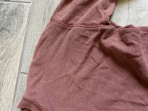 aerie Mauve Long Sleeve Pullover Sweater thumbnail 3