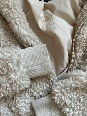 ZARA Teddy Crop Jacket thumbnail 3