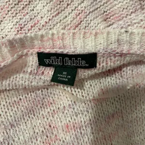 Wild Fable Medium Pink crochet Cardigan thumbnail 5